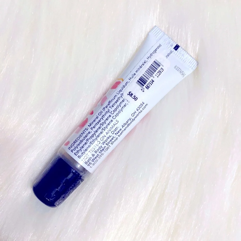 🩷PRICE IS FIRM🩷Bath and Body Works Strawberry Pound Cake Lip Gloss NWT Sealed - Picture 5 of 7